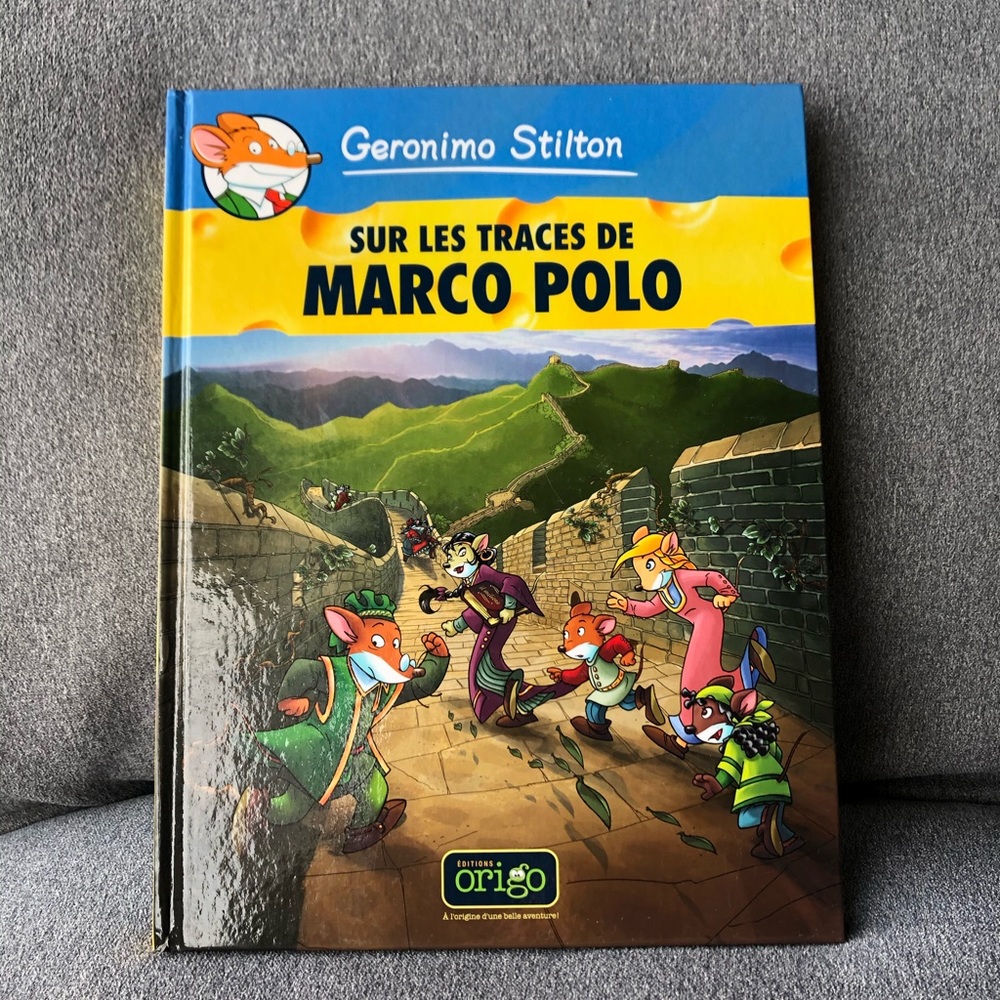 FRENCH ~ Sur les Traces de Marco Polo ~ Geronimo Stilton